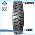 Precio bajo 12.00R20 Peso de neumáticos de camión indio 2 piezas YB 900 Tarla de camiones 10R20 18pr Hilfy Neumáticos de camiones indios